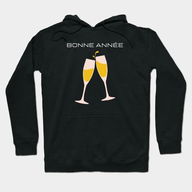 Bonne Année Hoodie by ismailgb49@gmail.com